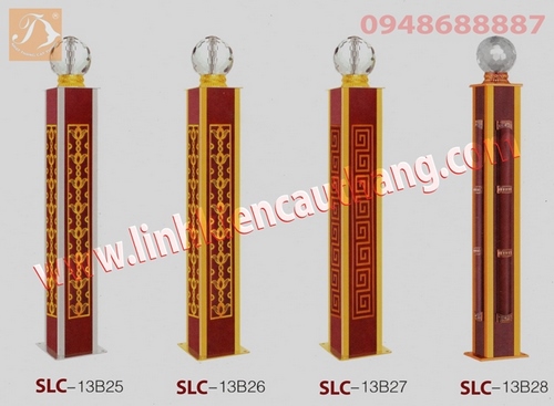 Trụ chính cầu thang kính SLC 13B25, SLC 13B26, SLC 13B27, SLC 13B28