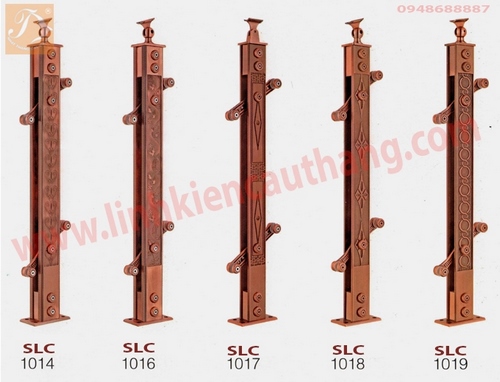 Trụ lan can cầu thang hợp kim nhôm SLC1014-SLC1019