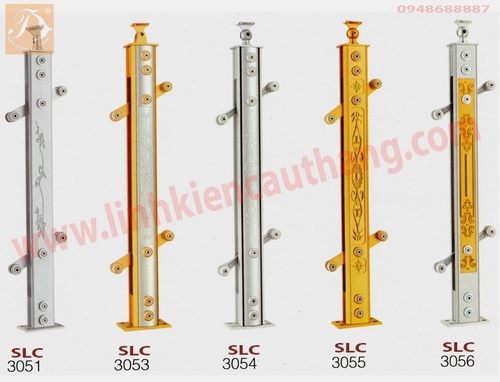 Trụ lan can cầu thang hợp kim nhôm SLC3051-SLC3056