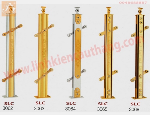 Trụ lan can cầu thang hợp kim nhôm SLC3062-SLC3068