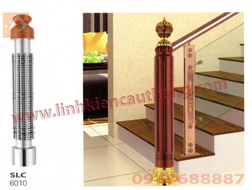 Trụ đề ba cầu thang kiếng SLC6010