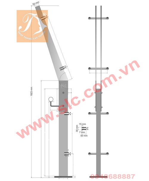 Tru lan can ban công kính 2 tâng 04112018