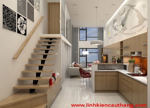 Bố trí cầu thang cho nhà ống và nhà phố hẹp