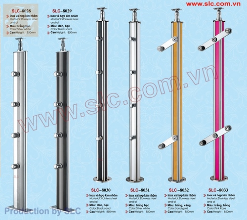 Trụ lan can hợp kim nhôm SLC8028 SLC8029 SLC8030 SLC8031 SLC8032 SLC8033
