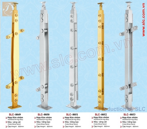 Trụ lan can hợp kim nhôm SLC8049 SLC8050 SLC8051 SLC8052 SLC8053