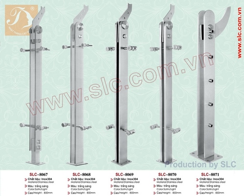 Trụ lan can kính SLC8067 SLC8068 SLC8069 SLC8070 SLC8071