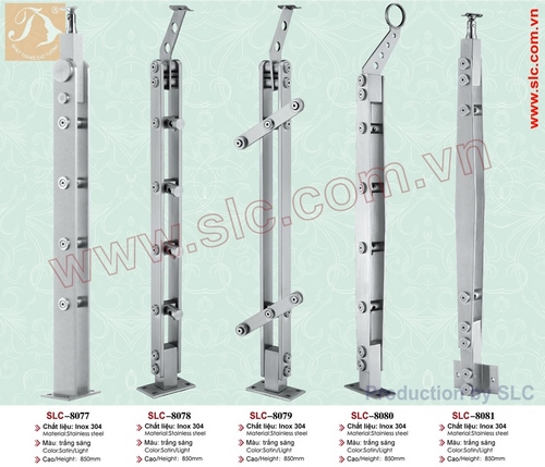Trụ lan can kính SLC8077 SLC8078 SLC8079 SLC8080 SLC8081