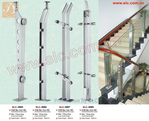 Trụ lan can Kính SLC8085 SLC8086 SLC8087 SLC8088