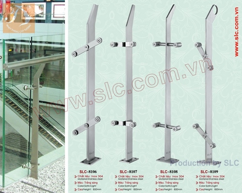 Trụ lan can Inox SLC8106 SLC8107 SLC8108 SLC8109