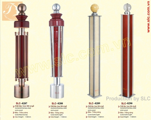 Trụ cái cầu thang inox SLC8287 SLC8288 SLC8289 SLC8290