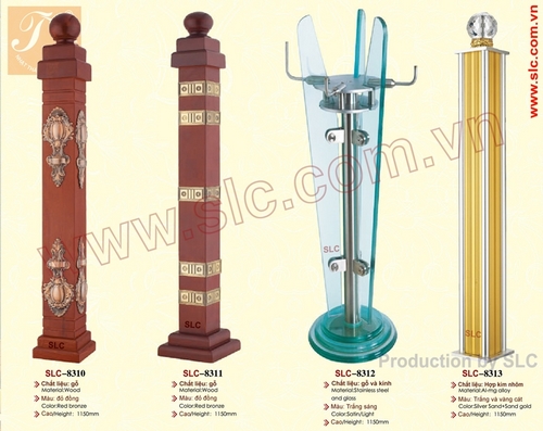 Trụ cái cầu thang kính SLC8310 SLC8311 SLC8312 SLC8313