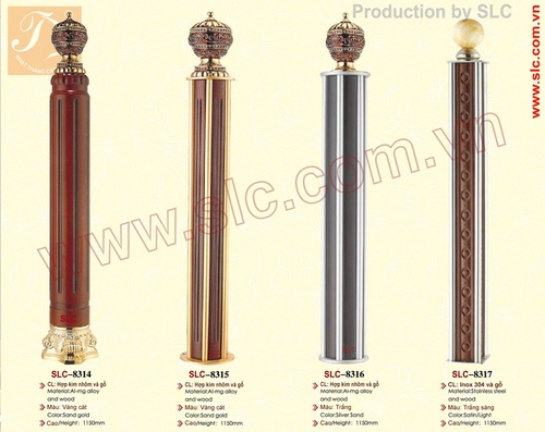 Trụ cái cầu thang inox SLC8314 SLC8315 SLC8316 SLC8317