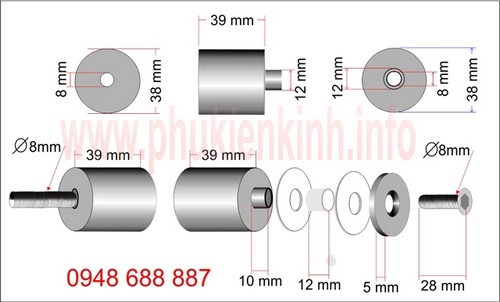 Bass kính thông dụng