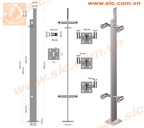 Trụ lan can dự án The Zei Mỹ Đình