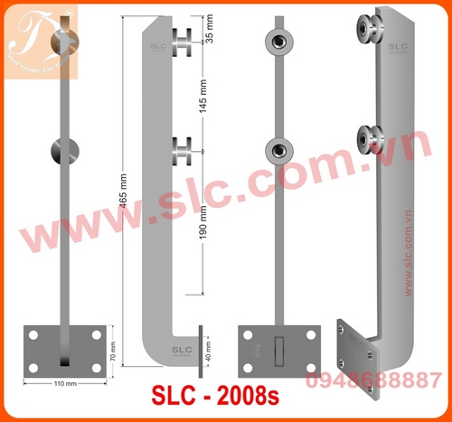 Trụ lùn 12 ly chân cạnh SLC 2008s