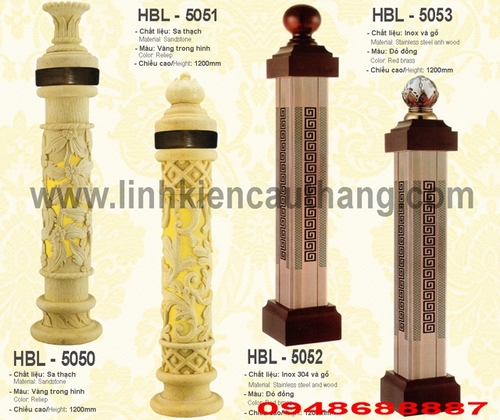 Trụ cái cầu thang kinh SLC5050, SLC5051, SLC5052, SLC5053