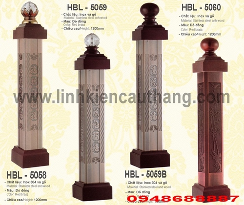 Trụ cái cầu thang kinh SLC5058, SLC5059, SLC5059B, SLC5060