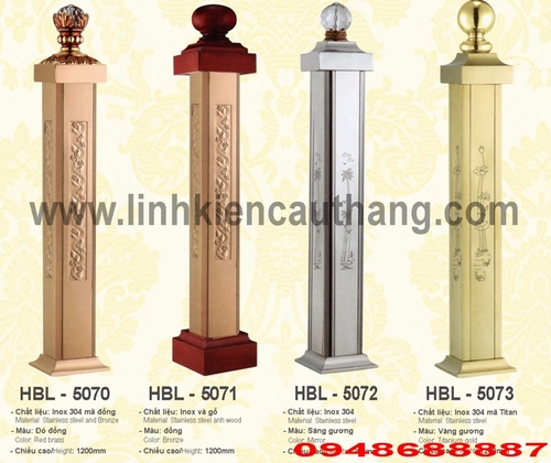 Trụ cái cầu thang kinh SLC5070, SLC5071, SLC5072. SLC5073